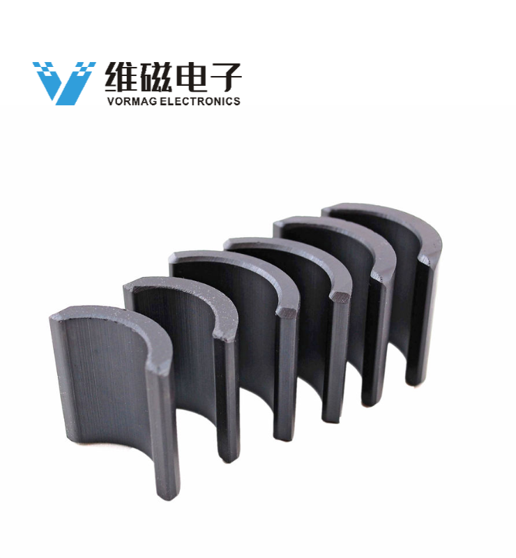 Hard Ceramic (Ferrite) Segments for Fan Motors